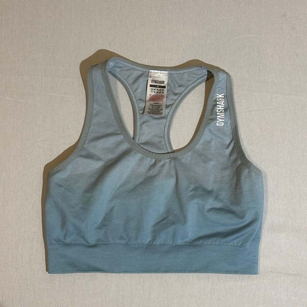 Gymshark Slate Blue Sports Bra Size Medium